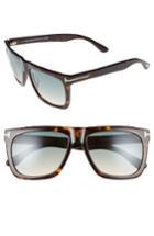Women's Tom Ford Morgan 57mm Flat Top Sunglasses -