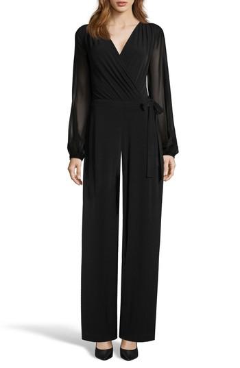 Women's Eci Sheer Sleeve Jumpsuit