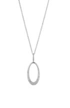 Women's Carriere Diamond Oval Pendant Necklace (nordstrom Exclusive)