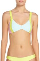 Women's Pilyq Sporty Utopia Bikini Top - Blue/green