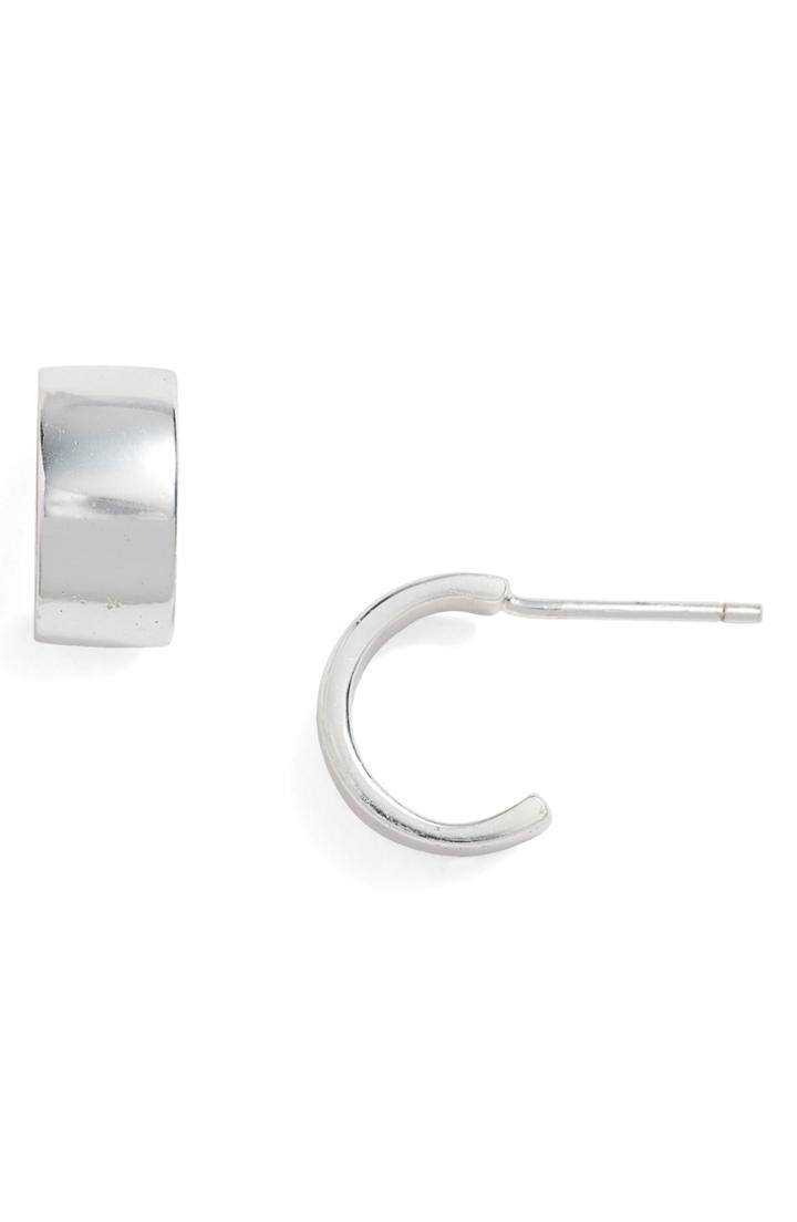 Women's Kris Nations Wide Huggie Hoop Earrings
