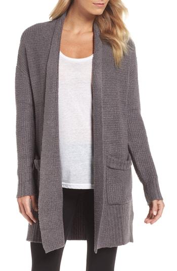 Women's Barefoot Dreams Cozychic(tm) Lite Long Weekend Cardigan
