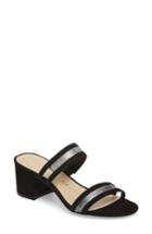 Women's Athena Alexander Zayden Double Band Sandal M - Black