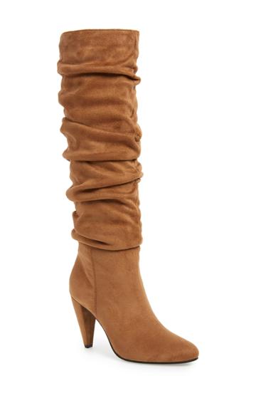 Women's Jeffrey Campbell Furiosa Knee High Boot .5 M - Beige