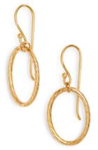 Women's Argento Vivo Oval Rope Drop Earrings