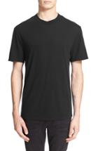 Men's T By Alexander Wang Crewneck Cotton T-shirt - Black