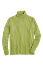 Women's J.crew Nyla Weekend Merino Turtleneck, Size - Green