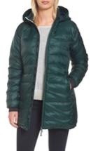 Women's Canada Goose 'camp' Slim Fit Hooded Packable Down Jacket (6-8) - Green