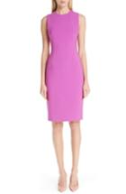 Women's Versace Collection Stretch Cady Pencil Dress Us / 40 It - Pink