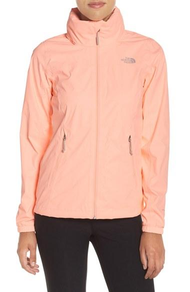 Women's The North Face 'resolve Plus' Waterproof Jacket - Orange