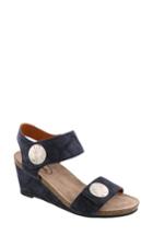Women's Taos 'carousel 2' Wedge Sandal -8.5us / 39eu - Blue