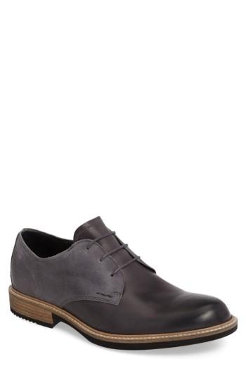Men's Ecco Kenton Plain Toe Derby -9.5us / 43eu - Grey