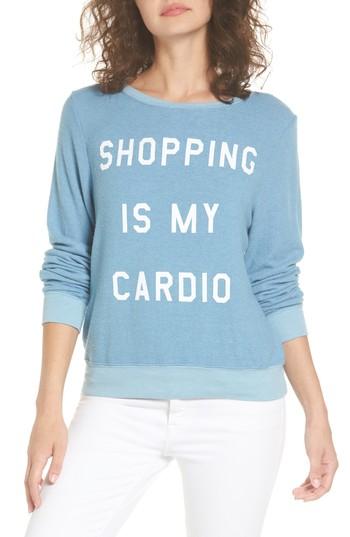 Women's Dream Scene Shopping Is My Cardio Sweatshirt