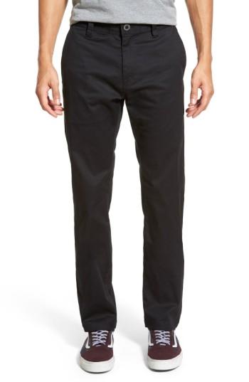 Men's Volcom Stretch Modern Chinos - Black