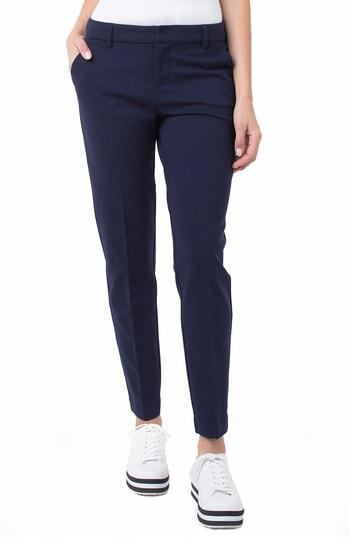 Women's Liverpool Kelsey Knit Trousers - Blue