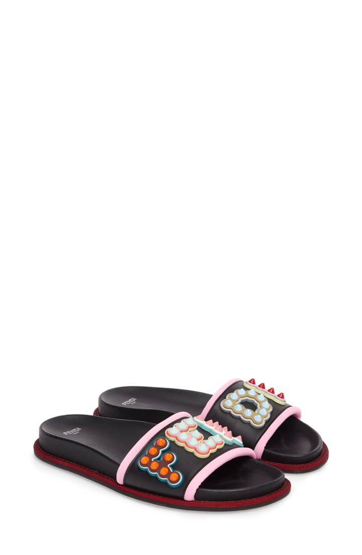 Women's Versace Icon Medusa Sandal .5us / 36.5eu - Metallic