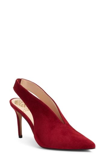 Women's Vince Camuto Acasha Pump M - Red