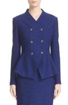 Women's St. John Collection Catalina Double Breasted Knit Jacket