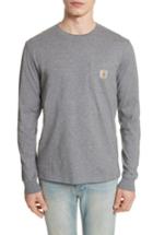 Men's Carhartt Work In Progress Pocket T-shirt - Grey