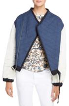 Women's Isabel Marant Etoile Hanae Quilted Bomber Us / 36 Fr - Blue