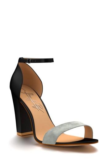 Women's Shoes Of Prey Ankle Strap Sandal Us / 34.5eu B - Black