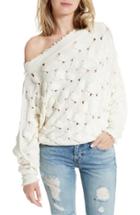 Women's Free People Desert Sands Cable Pullover
