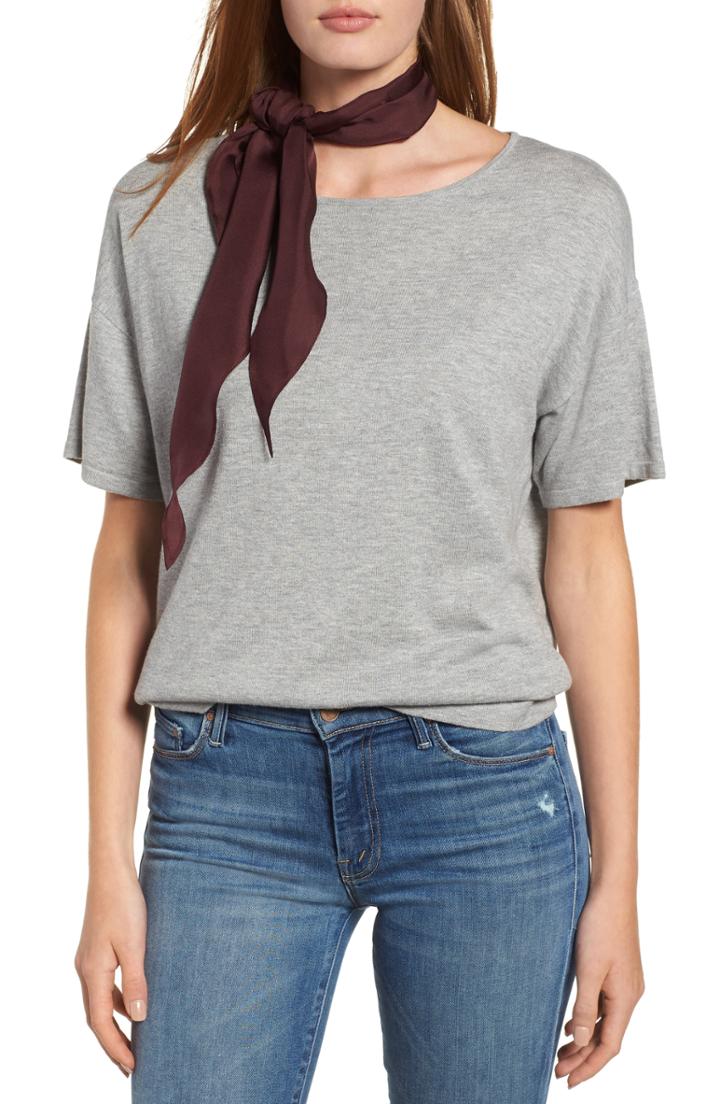 Women's Halogen Silk Diamond Scarf