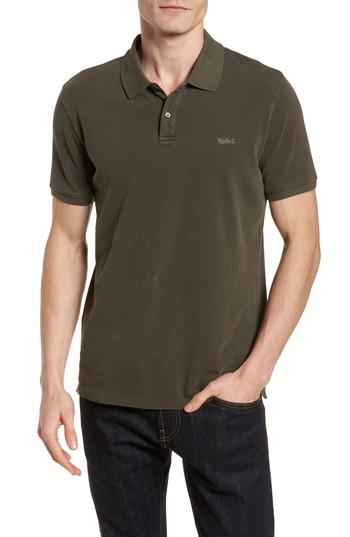 Men's Woolrich John Rich & Bros. Vintage Mackinack Polo - Green