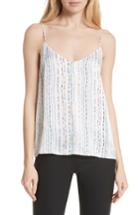 Women's Equipment Kyle Print Silk Camisole - White