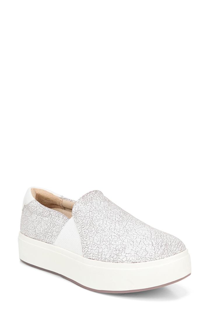 Women's Dr. Scholl's Abbot Lux Sneaker M - White