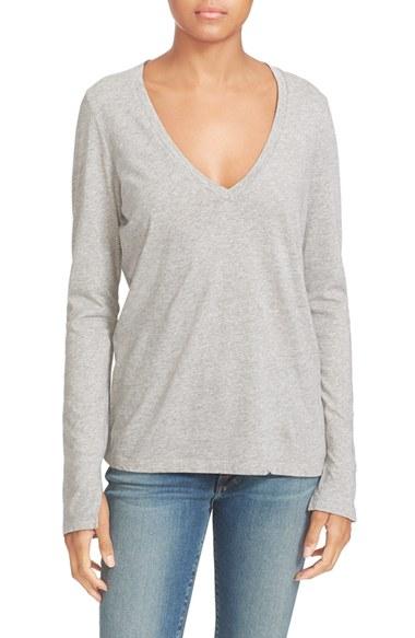Women's Frame V-neck Cotton Tee