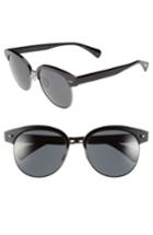 Women's Oliver Peoples 'shaelie' 55mm Sunglasses - Black Satin/ Gunmetal