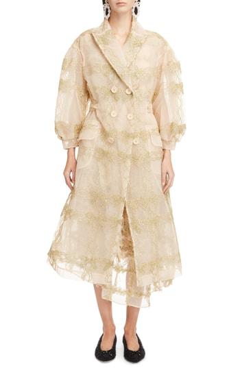 Women's Simone Rocha Tinsel Bow Tulle Coat