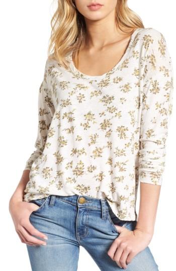 Women's Current/elliott The Slouchy Tee - Green