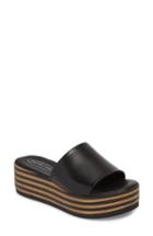 Women's Jslides Reesa Platform Slide Sandal Eu - Black