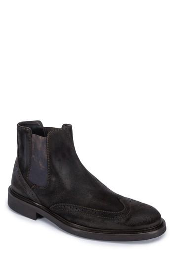 Men's Bugatchi Brescia Chelsea Boot .5 M - Brown