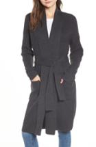 Women's Chelsea28 Belted Cardigan, Size - Grey