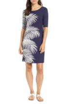 Women's Tommy Bahama Gentlemen Prefer Fronds Shift Dress - Blue