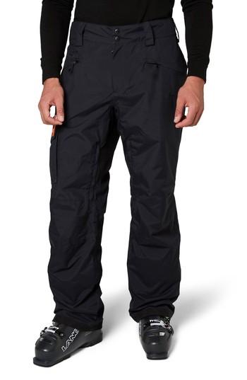 Men's Helly Hansen 'sogn' Waterproof Primaloft Cargo Snow Pants - Black