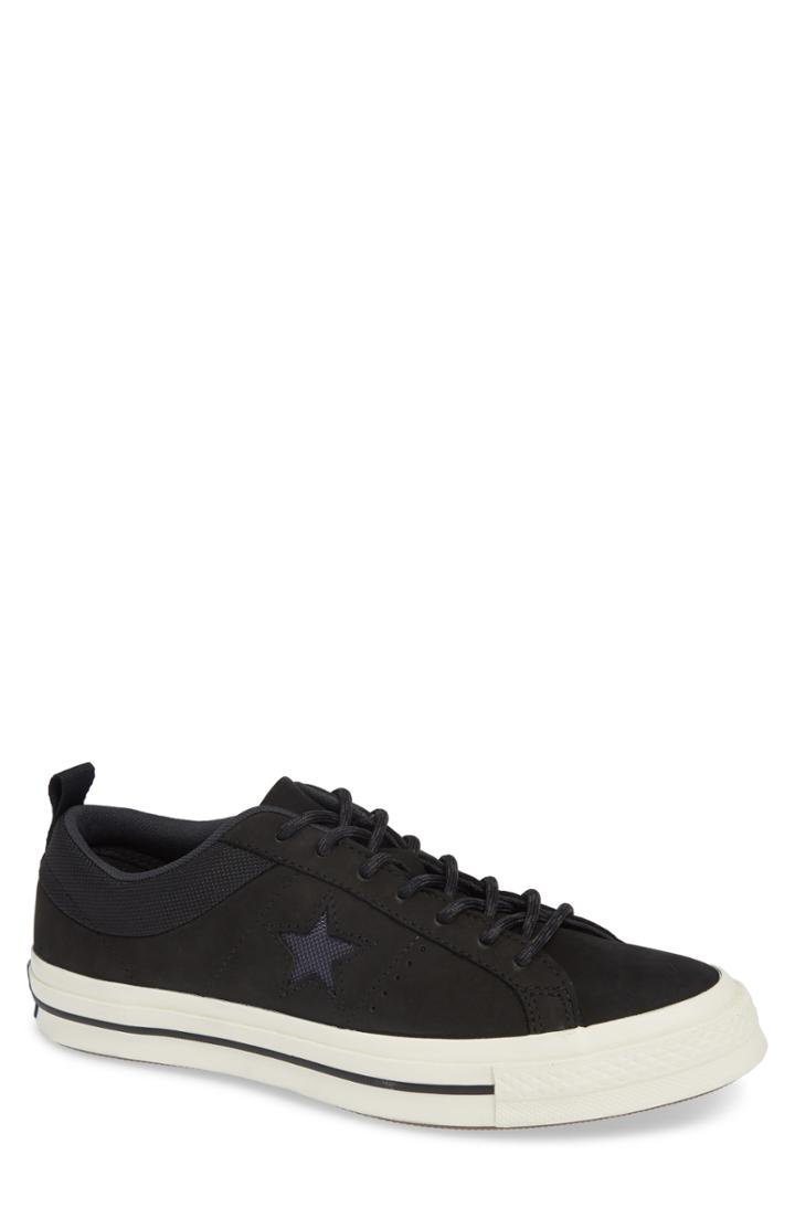 Men's Converse One Star Sierra Ox Sneaker M - Black