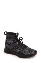 Women's Puma Ignite Evoknit Running Shoe M - Black