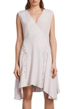 Women's Allsaints Miller Lace-up Dress - Pink