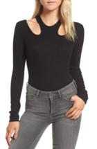 Women's Ella Moss Cutout Bodysuit - Black