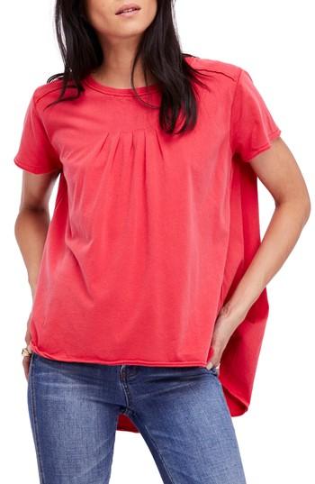 Women's Free People Little Gem Tee - Red