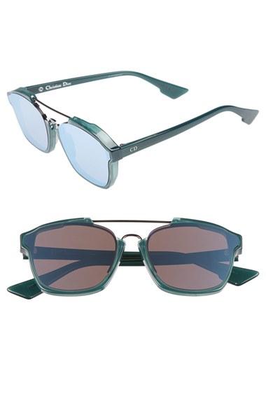 Women's Dior 'abstract' 58mm Sunglasses - Opal Green