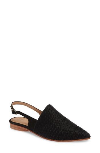 Women's Huma Blanco Oriana Genuine Calf Hair Flat M - Grey