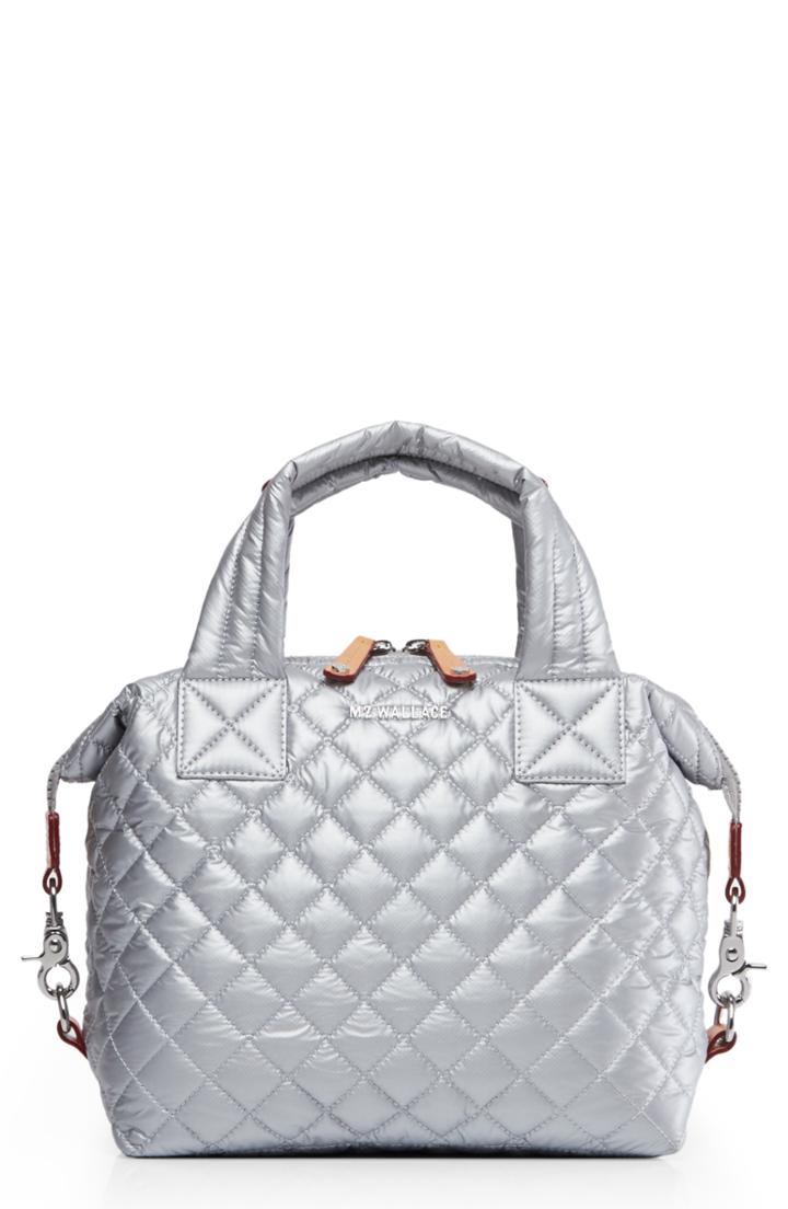 Mz Wallace Small Sutton Bag - Metallic