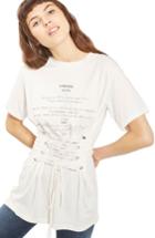Women's Topshop Romance Corset Tee