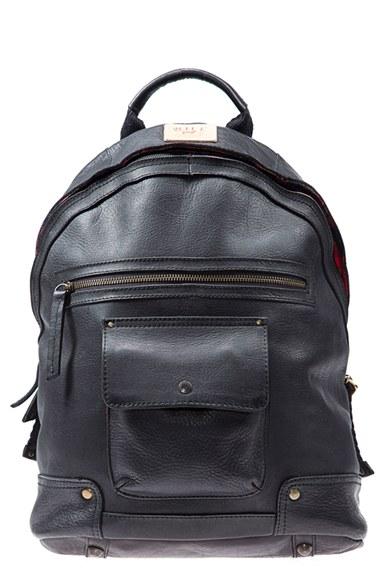 Men's Will Leather Goods 'silas' Backpack - Black