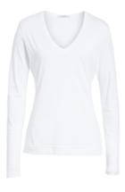 Women's Adam Lippes Pima Cotton Tee X-large - White
